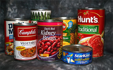 canned products