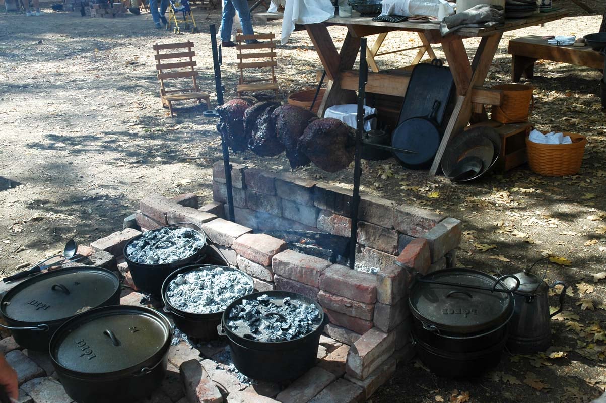 Camp Kitchens Used By The Pioneers Are Still Practical