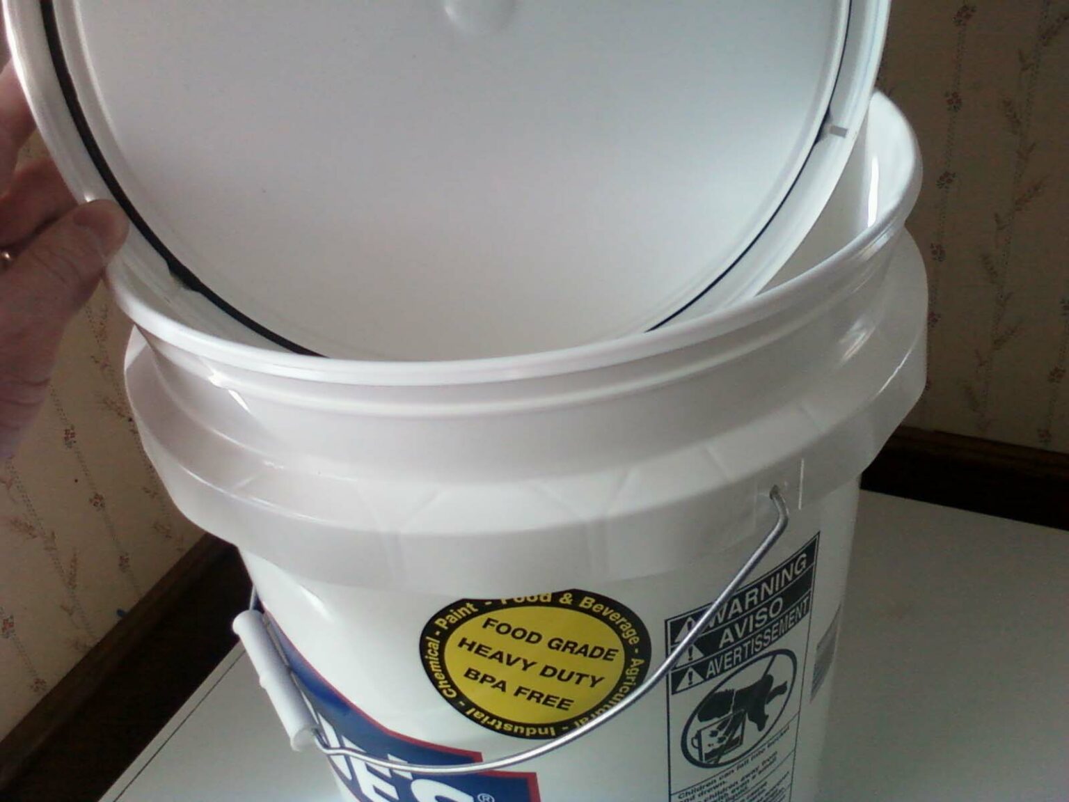 5Gallon Bucket Food Capacity. PREPAREDNESS ADVICE
