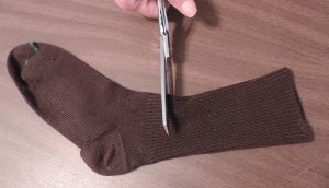 gloves with fingers from socks