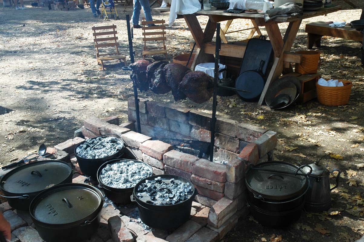 Camp Kitchens Used by the Pioneers are Still Practical