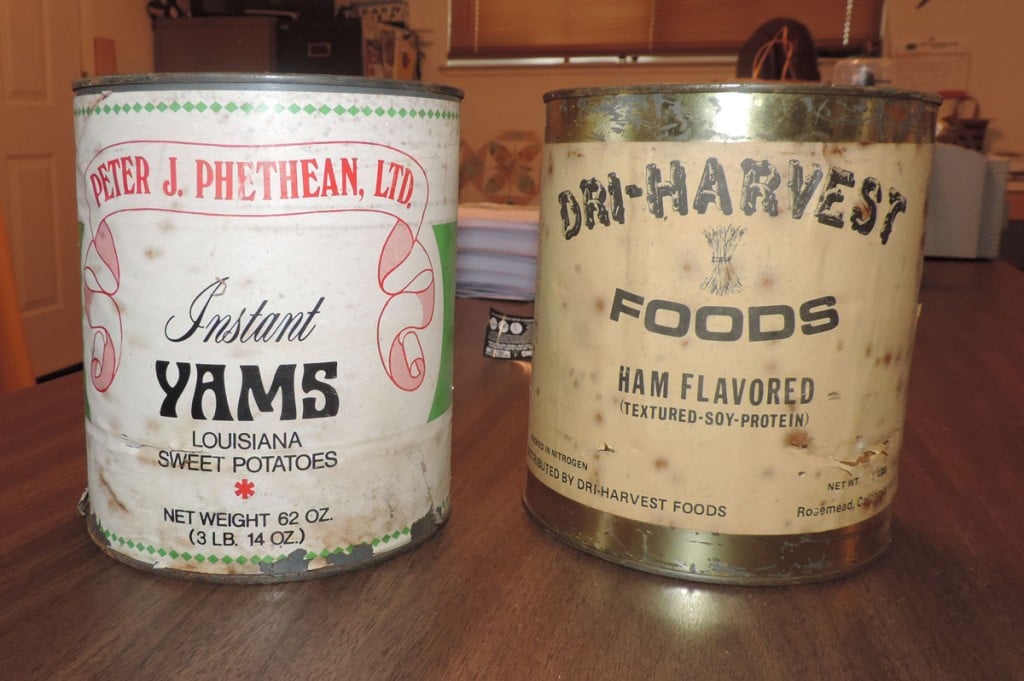 Longterm Food Storage, 30 year Old Cans I Opened Today
