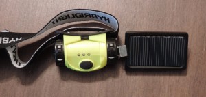 Hybrid Solar Headlamp