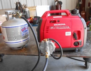 propane-powered motors