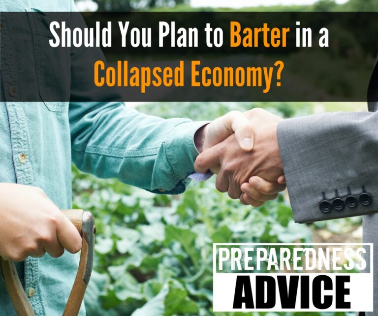 Should You Plan to Barter in a Collapsed Economy? Preparedness Advice