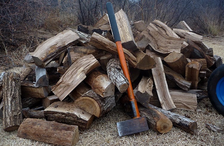 Splitting Firewood is Essential to Water Evaporation