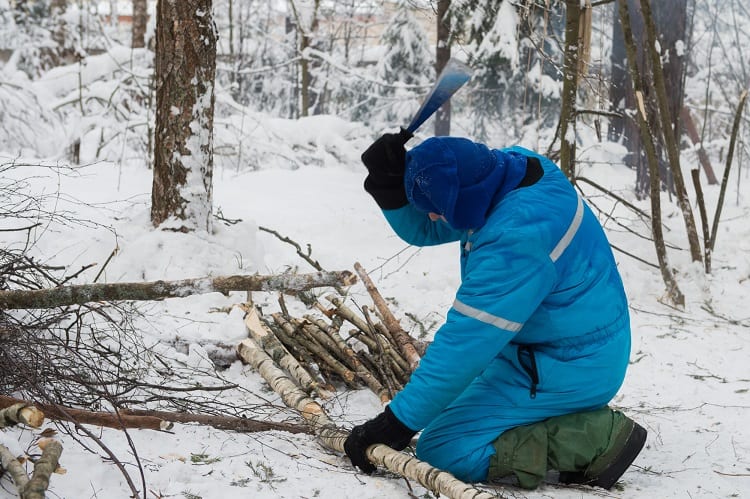 How to Secure Firewood or Other Heat Sources