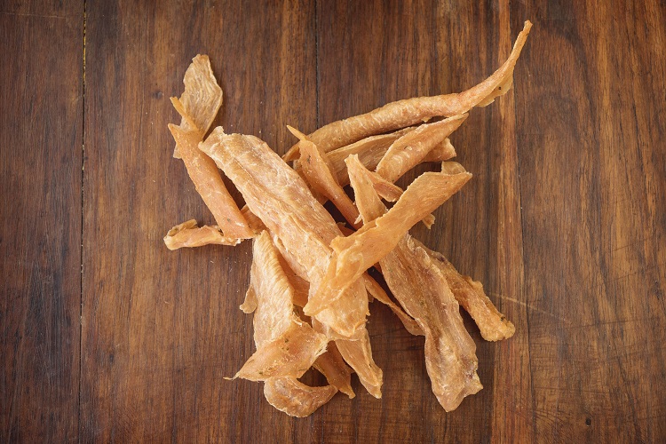 chicken jerky