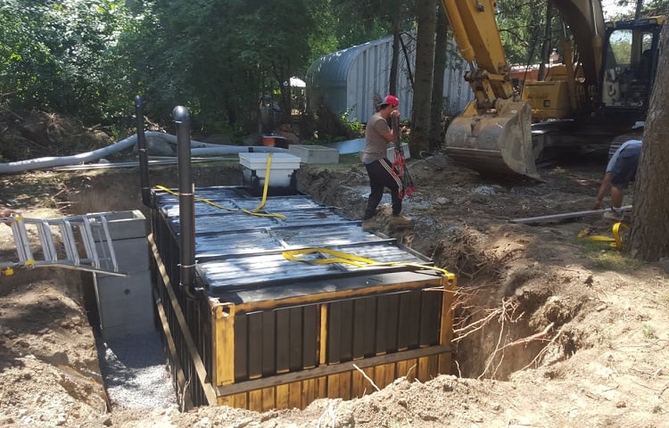 Shipping container underground bunker. If you reinforce the container you  can bury them. This on…