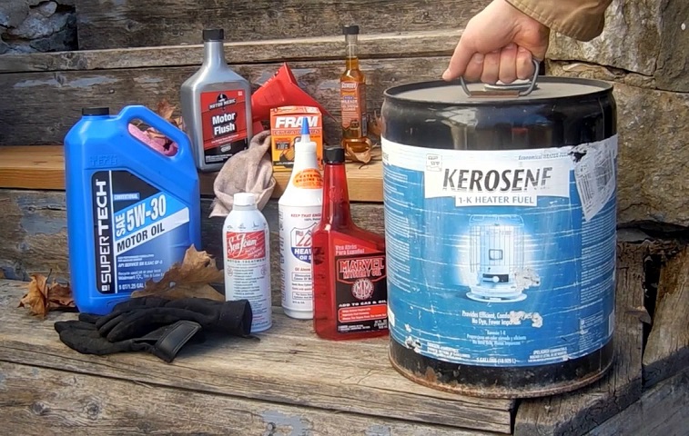 Can you use kerosene as a cleaning agent